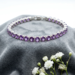 Amethyst Glow Bracelet - Image 2