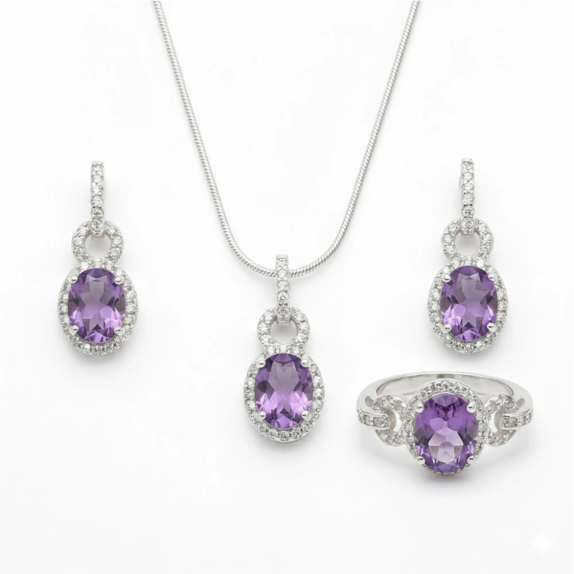 101 Amethyst Royale Loop Set - Image 1