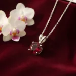 Garnet Velvet Glow Pendant - Image 5