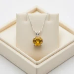 Citrine Sunbeam Pendant - Image 2