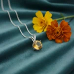 Citrine Sunbeam Pendant - Image 4