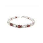 Crimson Frost Bracelet