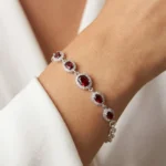 Scarlet Bloom Bracelet - Image 3