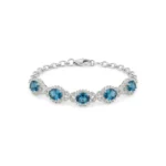 Azure Bloom Bracelet