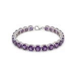 Amethyst Glow Bracelet