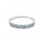 Sky Radiance Hinge Bangle