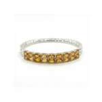 Golden Ember Hinge Bangle