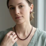 Crimson Glow Necklace - Image 3