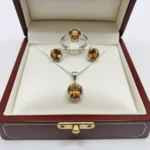 Citrine Sunburst Elegance Set - Image 2