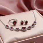 Scarlet Radiance Jewellery Set - Image 2