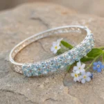 Sky Radiance Hinge Bangle - Image 3