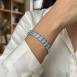 Sky Radiance Hinge Bangle - Image 4