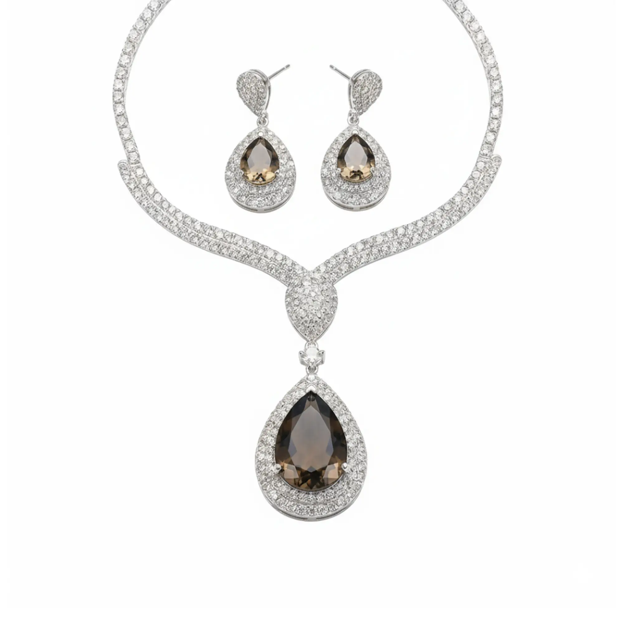 43 Royal Grace Set – Smoky Quartz - Image 1