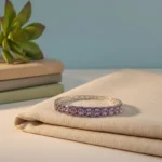 Violet Aura Hinge Bangle - Image 2