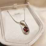 Crimson Teardrop Pendant - Image 2