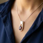 Crimson Teardrop Pendant - Image 4