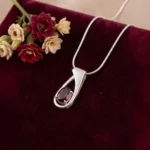 Crimson Teardrop Pendant - Image 3