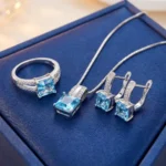 Azure Radiance Jewellery Set - Image 3