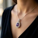 Violet Aura Pendant - Image 4
