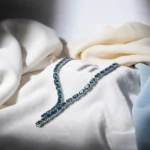 Lustre Cascade - London Blue Topaz Necklace  & Earrings Set - Image 2