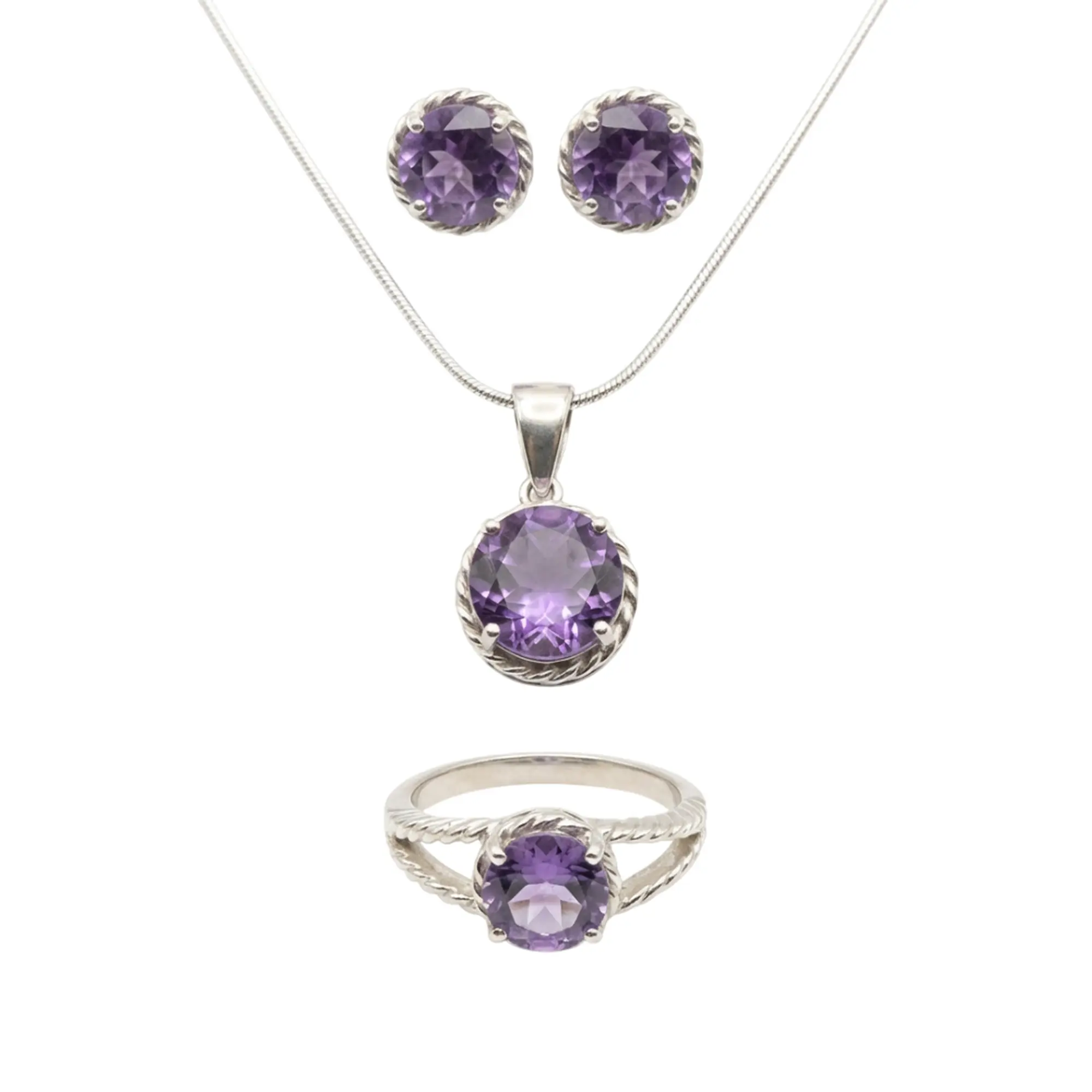 83 Amethyst Radiance Trio Set - Image 1