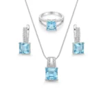 Azure Radiance Jewellery Set