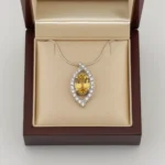 Citrine Radiant Loop Pendant - Image 2