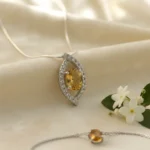 Citrine Radiant Loop Pendant - Image 3