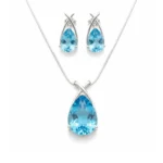 Crystal Teardrop Elegance Set