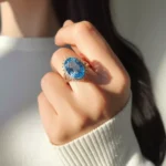 Royal Radiance Ring – Blue Topaz - Image 4