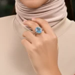 Royal Radiance Ring – Blue Topaz - Image 3