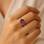 Pure Aura Ring – Amethyst - Image 2
