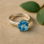 Pure Aura Ring – Blue Topaz - Image 3