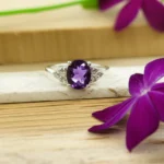 Trinity Spark Ring – Amethyst - Image 4