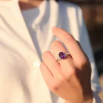 Trinity Spark Ring – Amethyst - Image 5