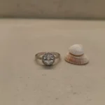 Radiant Aura Ring – White Topaz - Image 2