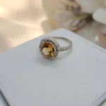 Radiant Aura Ring – Citrine - Image 2