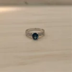 Luminous Band Ring – London Blue Topaz - Image 2