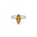 Aurora Marquise Ring – Citrine