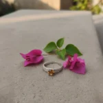 Luminous Band Ring – Citrine - Image 3