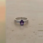 Luminous Band Ring – Amethyst - Image 2