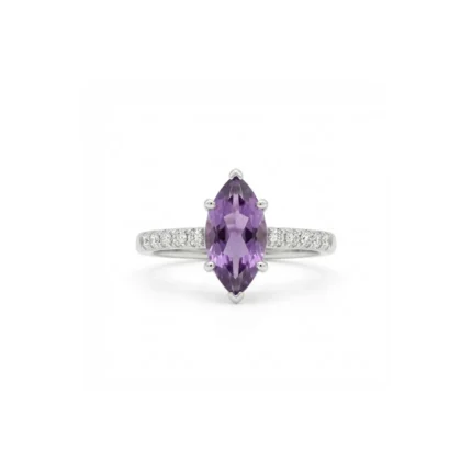 Aurora Marquise Ring – Amethyst