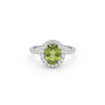 Radiant Aura Ring – Peridot