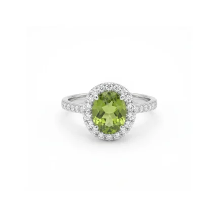Radiant Aura Ring – Peridot