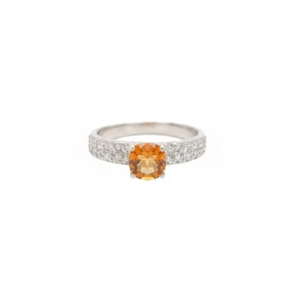 Luminous Band Ring – Citrine