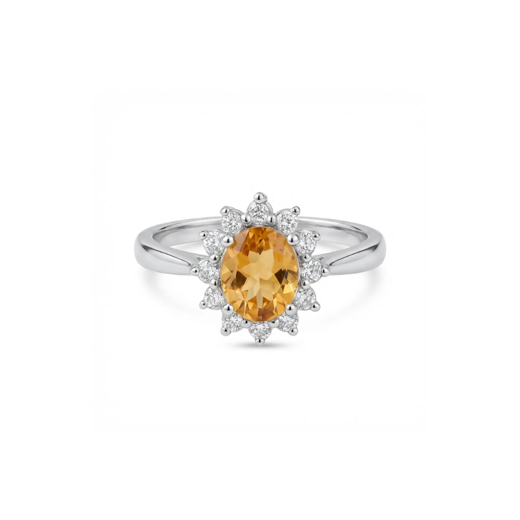 189 Royal Radiance Petite Ring – Citrine - Image 1
