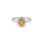 Royal Radiance Petite Ring – Citrine - Image 3