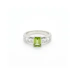 Radiant Prism Ring – Peridot
