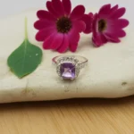 Celestial Halo Ring – Amethyst - Image 4