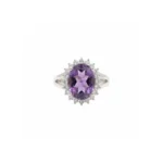 Royal Radiance Ring – Amethyst
